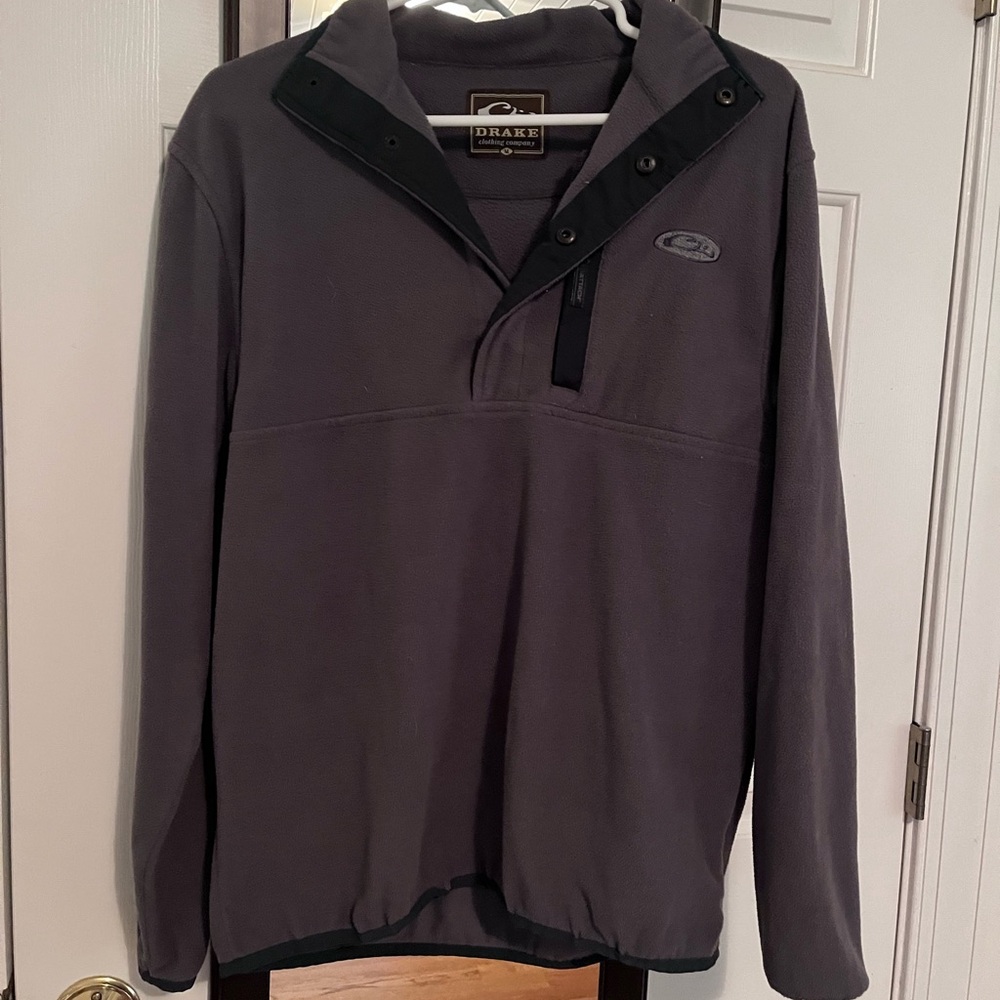 Drake Men's Dark Gray Lightweight Jacket